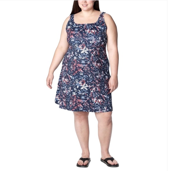 Columbia Dresses & Skirts - LAST ONE❗️Columbia PFG Omni Freeze Activewear UPF 50 Tank Dress Plus Size 3X